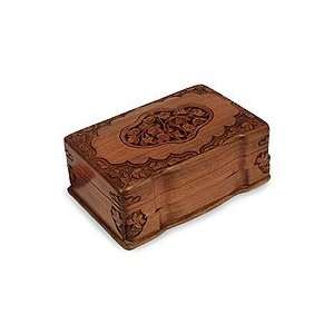  Jewelry box, Leafy Adornment