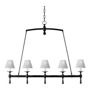  Lighting New York R SL5811AN NP Studio 5 Light Chandeliers 