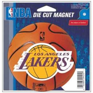  LOS ANGELES LAKERS OFFICIAL LOGO 4x6 MAGNET