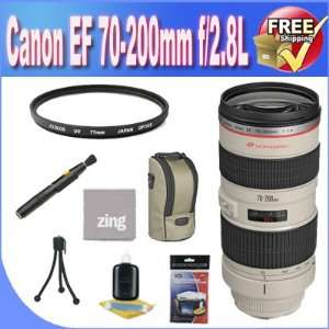 Canon EF 70 200mm f/2.8L II IS USM Telephoto Zoom Lens + UV Filter 
