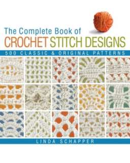   The Complete Book of Crochet Border Designs Hundreds 