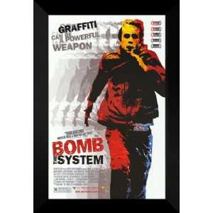    Bomb the System 27x40 FRAMED Movie Poster   Style A