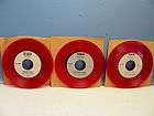 lot of 3 red 45 rpm records hank s melo $ 2 36 see suggestions