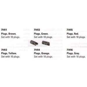  2005Q1 Plugs   Brown 10/pk Toys & Games