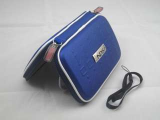 Blue Hard Bag Carry Pouch Case For Nintendo DSL NDSL DSi NDSi DS Lite 