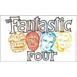  Marvel Comics Fantastic Four Sticker S 7152 Automotive