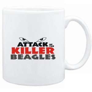    Mug White  ATTACK OF THE KILLER Beagles  Dogs
