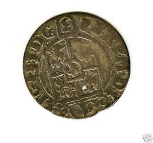 COIN POLAND, 1/24th thaler, Sigismund III, 1625?  