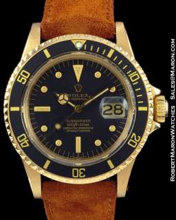 ROLEX VINTAGE SUBMARINER 1680 18K 1970  