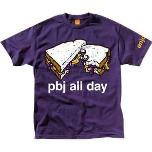  Enjoi Pbj All Day Xlarge Purple Short SLV Sports 