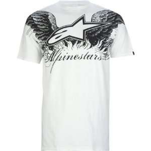  Alpinestars Sore T Shirt   X Large/White Automotive