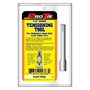  Pro Tie TTSS3 1/4 Inch Drive Tension Tool for Stainless 