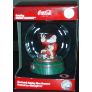 75th Anniversary Coca Cola Santa Holiday Ball Ornament