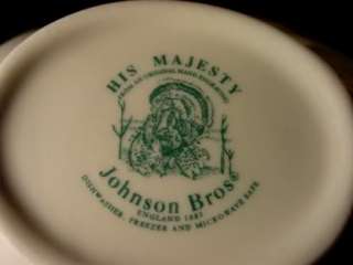 Johnson Bros HIS MAJESTY Round Salad Plates   (4) NEW  