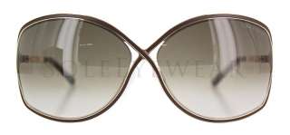 NEW Tom Ford Rickie TF 179 48F Brown / Gold Sunglasses  