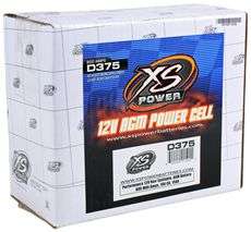 XS Power D375 800 Amp AGM Power Cell Car Audio Battery + Terminal 