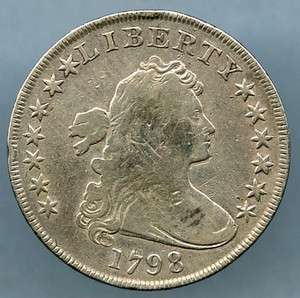 1798 Bust Dollar VG (0319A)  