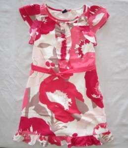 NWT Gap Kids Edie Floral Ruffle Placket Dress 4 5 6 7 8 10 12 Young At 