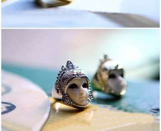   Fashion Cute Egypt doll Mysterious Style Ring For Young 2 Color  