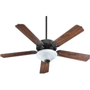  Quorum International 77525 9595 2 Light Ceiling Fan   Old 