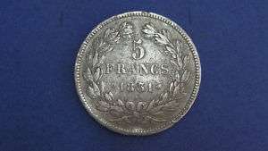 1831 D Silver 5 Francs CF119  