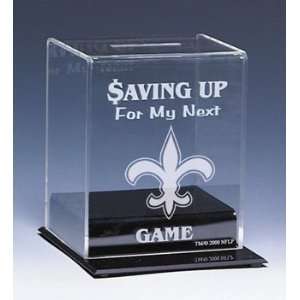  NFL New Orleans Saints Saving For My Game Bank *SALE 