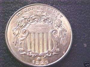 1883 Shield Nickel Uncirculated Gem Mintstate~  