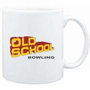  Mug White  OLD SCHOOL Bowling  Sports