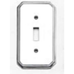Omnia General Hardware 8014 S Omnia Traditional Switchplate Single 