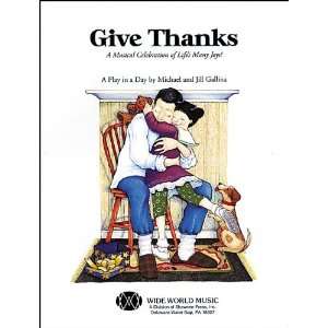  Shawnee Press Give Thanks (Book/Cd) Book And Cd 