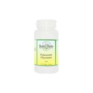 Potassium Gluconate 99 mg   helps to lower blood pressure, may be used 
