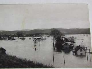 1913 Chauncey Ohio flood damage photo collection  