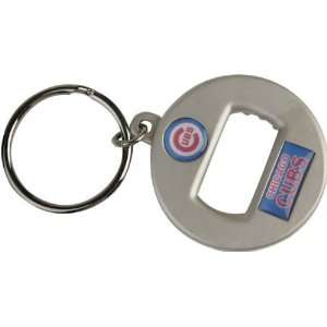  Chicago Cubs EZ Opener Silver Key Tag