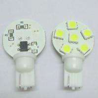 1pcs T10 194 168 W5W 921 White BULB 6 5050SMD LED White leds DIY 