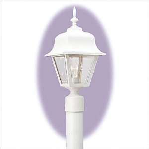  Sea Gull Lighting 8255 15 Outdoor Post Lantern in White 