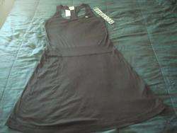 NWT Lacoste Race Back Black Dress Size Sz 14  