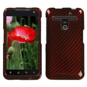 com LG Revolution (Verizon Wireless) Protector Hard Case Cover   Red 