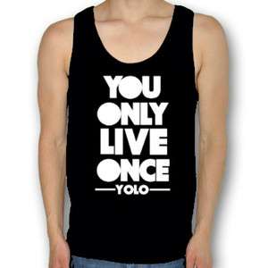 Mens Tank Top TShirt Tee OVOXO YOLO YMCMB Illest Rolling Stones 