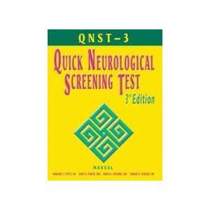  Quick Neurological Screening Test   (QNST 3) Complete Kit 