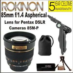   Lens for Pentax (85M P) + 5 Year Celltime Warranty