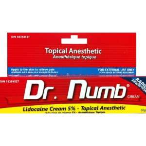   Dr Numb Numbing Topical Cream   Feel No Pain