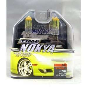  Nokya Hyper Yellow 881 Car Headlight Bulb (S1) NOK6621 and 