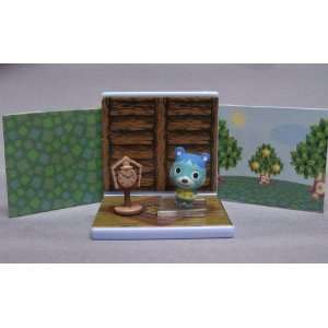  Nintendo Animal Crossing Mini Figure Play Set Bluebear 