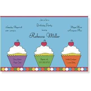  Teens Birthday Party Invitations   Cute as a Cupcake 