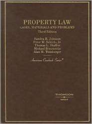 Johnson, Salsich, Shaffer, Braunstein and Weinbergers Property Law 