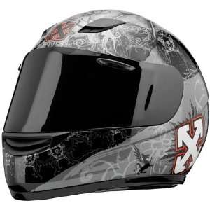  Sparx S 07 Nemisis Grey Full Face Helmet (L) Automotive