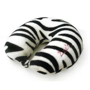 Miamica Upgrade Me Zebra Print Stylish Travel Neck Pillow  