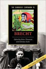 The Cambridge Companion to Brecht, (0521673844), Peter Thomson 