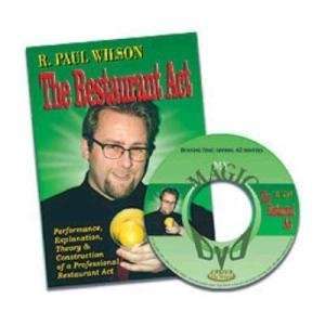    The Restaurant Act Magic DVD by R. Paul Wilson 