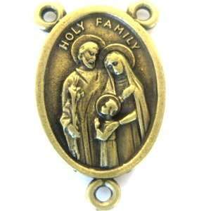   Holy Family   Bronze center (2x1.5 cm 0.8x0.6) Arts, Crafts & Sewing